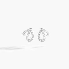 ORECCHINI IVY CORTI CON DIAMANTI