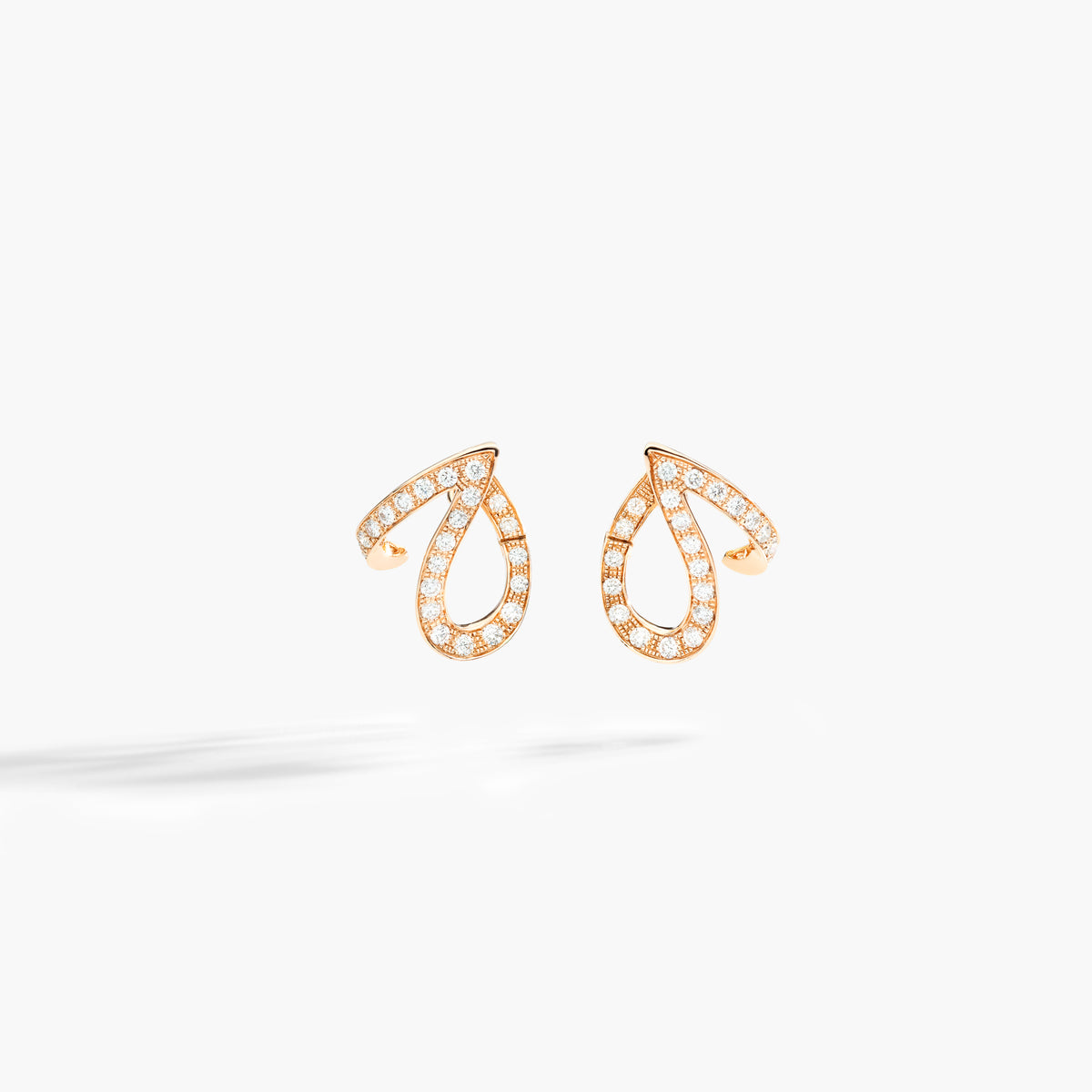 ORECCHINI IVY CORTI CON DIAMANTI