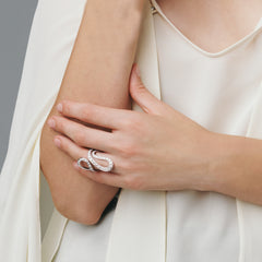 ANELLO IVY LUNGO CON DIAMANTI