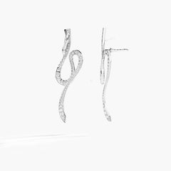 ORECCHINI IVY LUNGHI CON DIAMANTI