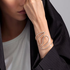BRACCIALE IVY DOPPIO CON DIAMANTI