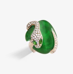 ANELLO MALAFEMMINA GRANDE CON PAVE'