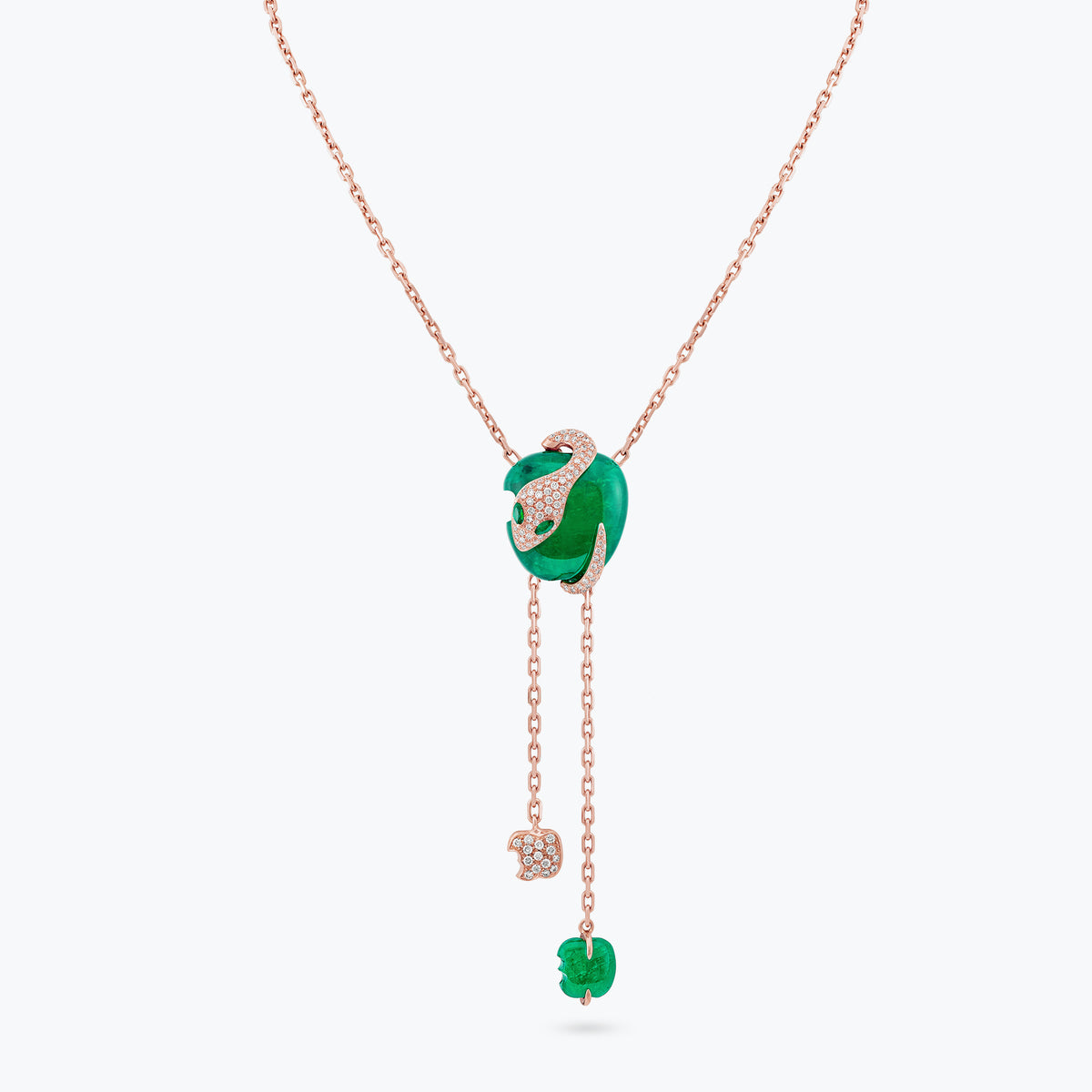 COLLANA MALAFEMMINA GRANDE CON PAVE'