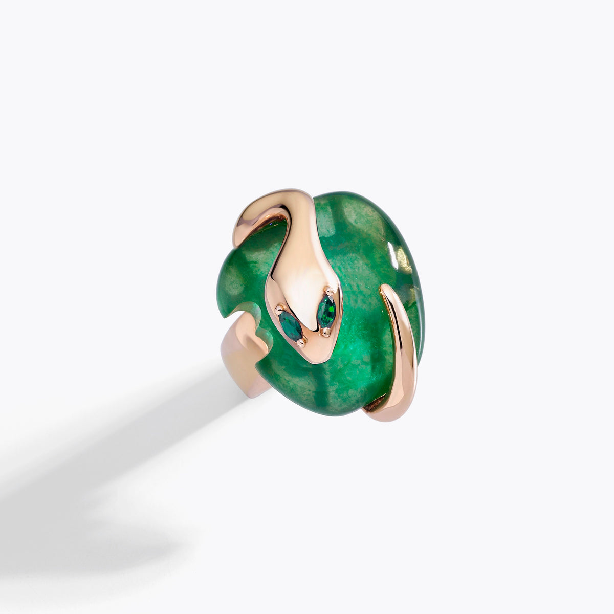 ANELLO MALAFEMMINA PICCOLO CON PIETRA