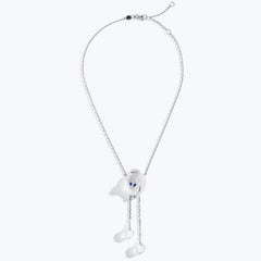 COLLANA MALAFEMMINA PICCOLA DEMI PAVÈ