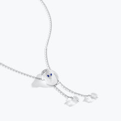 COLLANA MALAFEMMINA PICCOLA DEMI PAVÈ