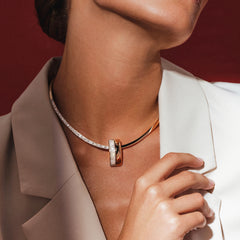 COLLANA TEGOLA DEMI PAVE'