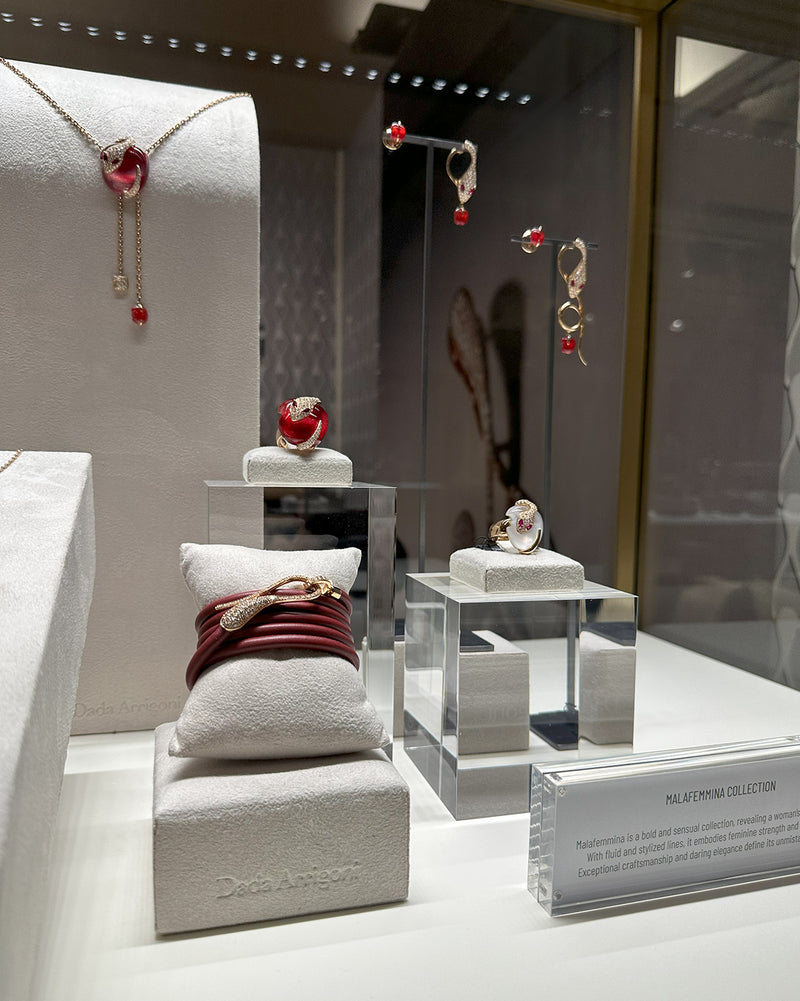 Il design di Dada Arrigoni conquista le vetrine internazionali di Monaco e Ginevra