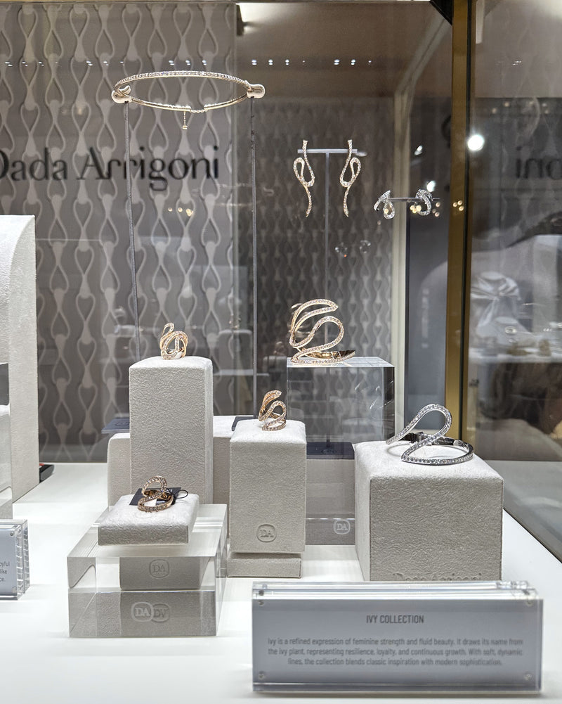 Il design di Dada Arrigoni conquista le vetrine internazionali di Monaco e Ginevra