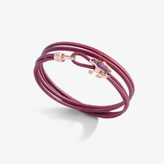 BRACCIALE HAPPY FROG IN PELLE