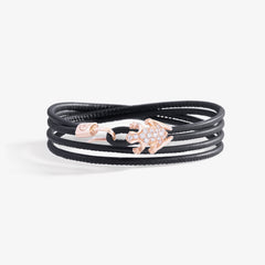 BRACCIALE HAPPY FROG IN PELLE