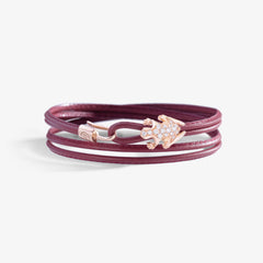 BRACCIALE HAPPY FROG IN PELLE