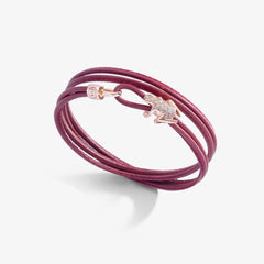 BRACCIALE HAPPY FROG IN PELLE