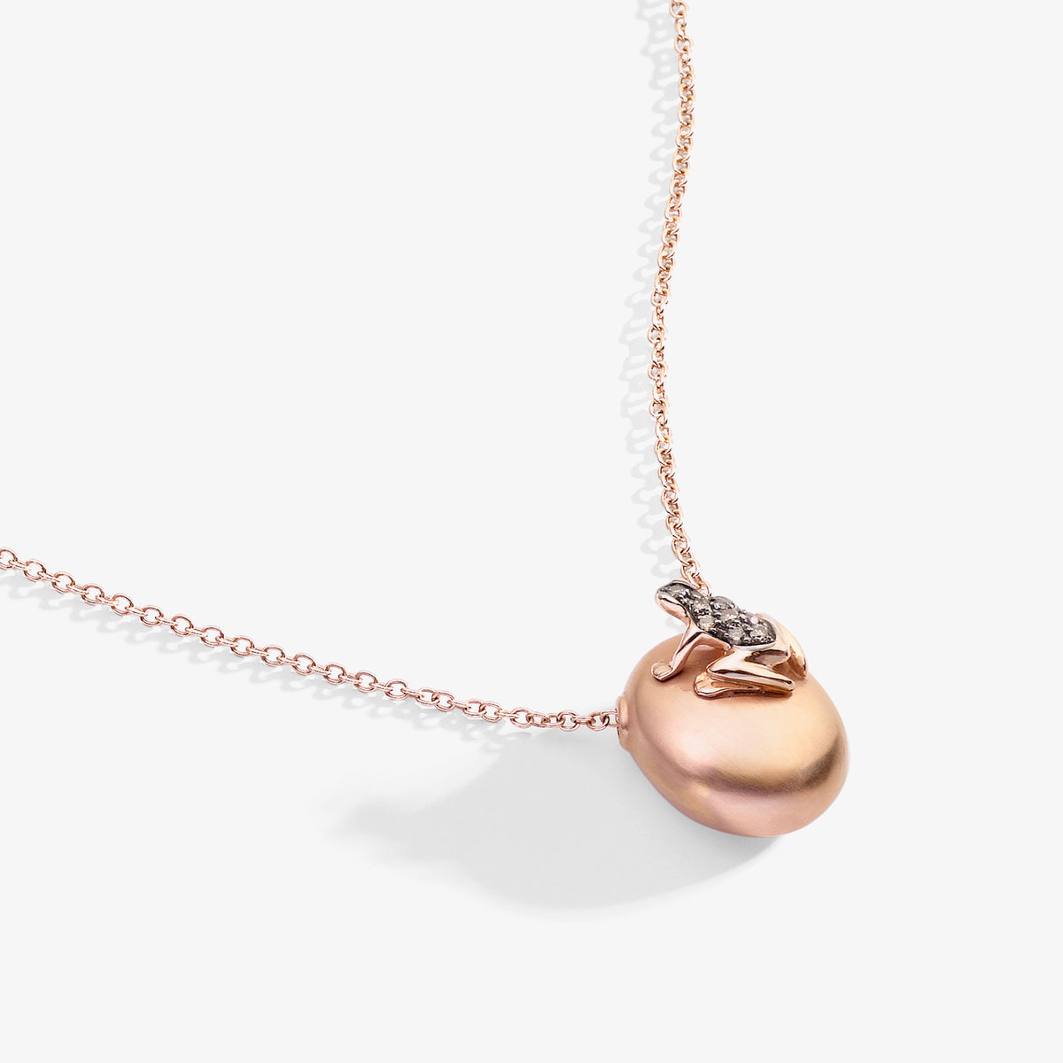 COLLANA HAPPY FROG ORO CM 42