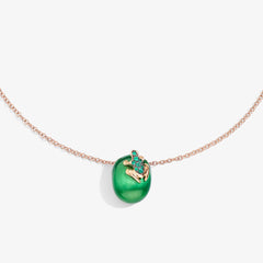 COLLANA HAPPY FROG CON PEPITA COLORATA