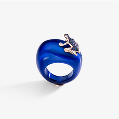 HAPPY FROG ICON RING