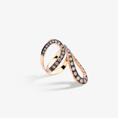 ANELLO IVY LUNGO CON DIAMANTI