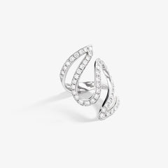 ANELLO IVY DOPPIO CON DIAMANTI