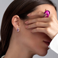 HAPPY FROG LOBO EARRINGS
