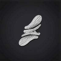 ANELLO ELIKA MAXI PAVE'
