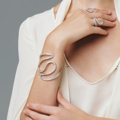 BRACCIALE IVY DOPPIO CON DIAMANTI