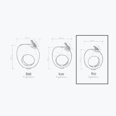 HAPPY FROG ICON RING